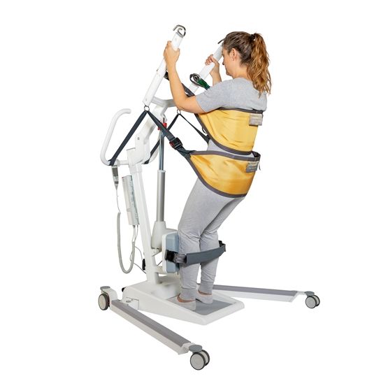 Lève-personne actif sur pied GLS5.2 - capacité jusqu'à 205 kg pour levage et transfert des patients - Guldmann France_0