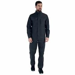 Lafont - Pantalon de travail coton majoritaire BASALTE Gris Foncé Taille XS - XS gris 3609705686976_0