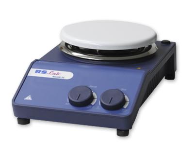 Agitateur de laboratoire magnétique avec chauffage analogique et plaque céramique - rslab-1c réf:Lbb003_0