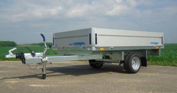 Remorque plateau Wm Meyer - roues dessous - Gamme HLC - simple ou double essieu - PTAC 750 à 2 500 kg_0