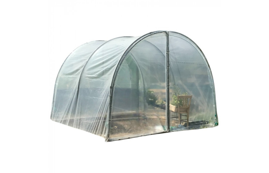 Serre de jardin simple, fonctionnelle et pratique pour tous les jardins en gardant une hauteur conséquente- ESSENTIELLE_1