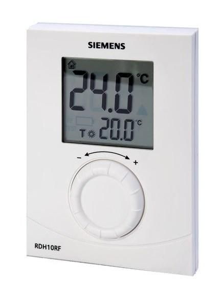 RDJ100RF/SET THERMOSTAT PROGRAMMABLE SANS FIL + RÉCEPTEUR - SIEMENS