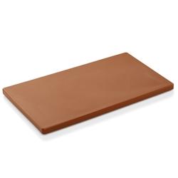 Planche à découper GN HACCP en Polyathylane brun  H 20 mm Was Germany - marron plastique 1830 534_0