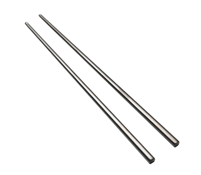 PAIRE DE BAGUETTE NOIR INOX 18/0 23 CM CHOPSY PRO.MUNDI