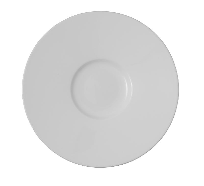 ASSIETTE PLATE GOURMET ROND BLANC PORCELAINE Ø 25 CM STELLA COSMO VILLEROY & BOCH