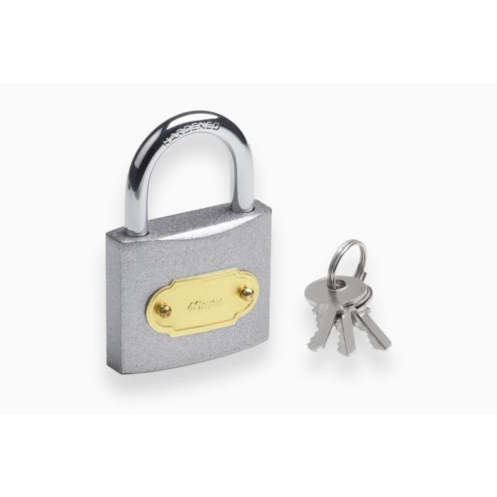 Meister Cadenas - Acier cémenté - 40 mm - Diamètre 5,6 mm - 3 clés_0