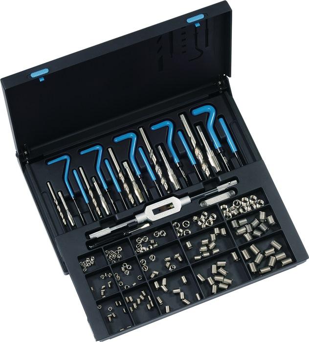Assortiment de réparation des filets DIN 8140 M5-M12 en acier antirouille - V-Coil - 1 x D./1,5 x D./2 x D._0