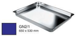 Bac gastro inox gn2/1 plein h = 650mm_0