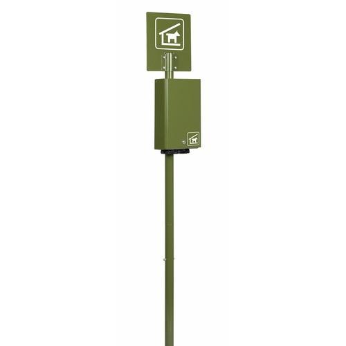 BORNE DE PROPRETÉ - HYGIÈNE CANINE - SAC EN LIASSE - VERT MOUSSE ROSSIGNOL