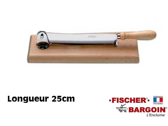 BOULANGER SUR SOCLE À  LAME CRANTÉE DE 25CM