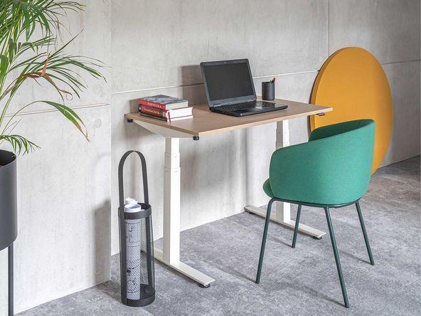 Bureau individuel Drive pliable avec réglage en hauteur électrique_0