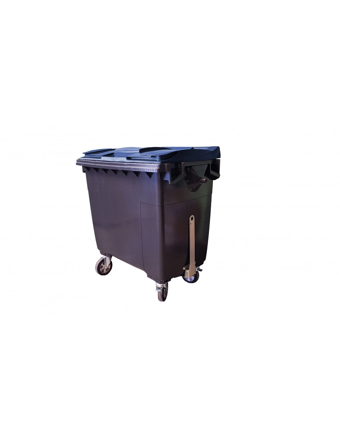 Chariot à déchet - collvert - Bac 770L - PEHD injecté - 1260 x 775 x 1320 mm - 251010GABL_0