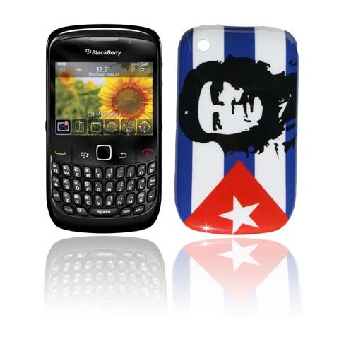 COQUE BLACKBERRY CURVE - DRAPEAU CHE GUEVARA [2€-9€]