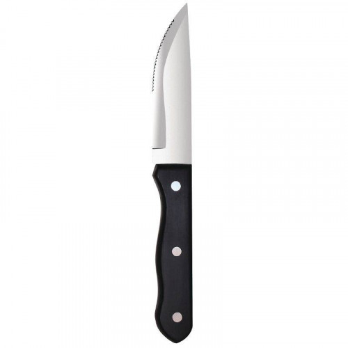 COUTEAUX À STEAK JUMBO NOIRS 115 MM - LOT DE 12