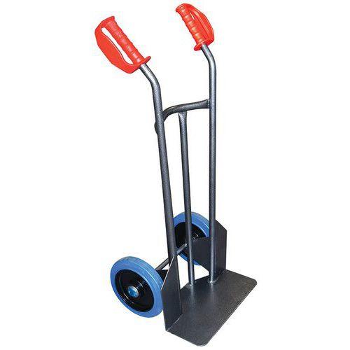 DIABLE 250 KG STANDARD ROUES CAOUTCHOUC NOIR - STOCKMAN