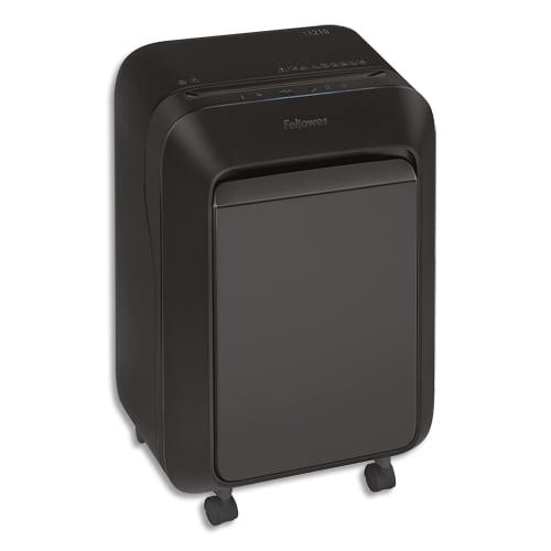 Fellowes destructeur LX210 - coupe croisée DIN P-4 - 15 feuilles - corbeille 23L - technologie anti-bourrage_0