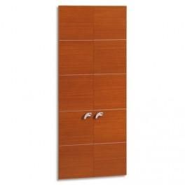 GAUTIER OPTION 2 PORTES PLEINES 76X179X3CM MEZZO SYCOMORE