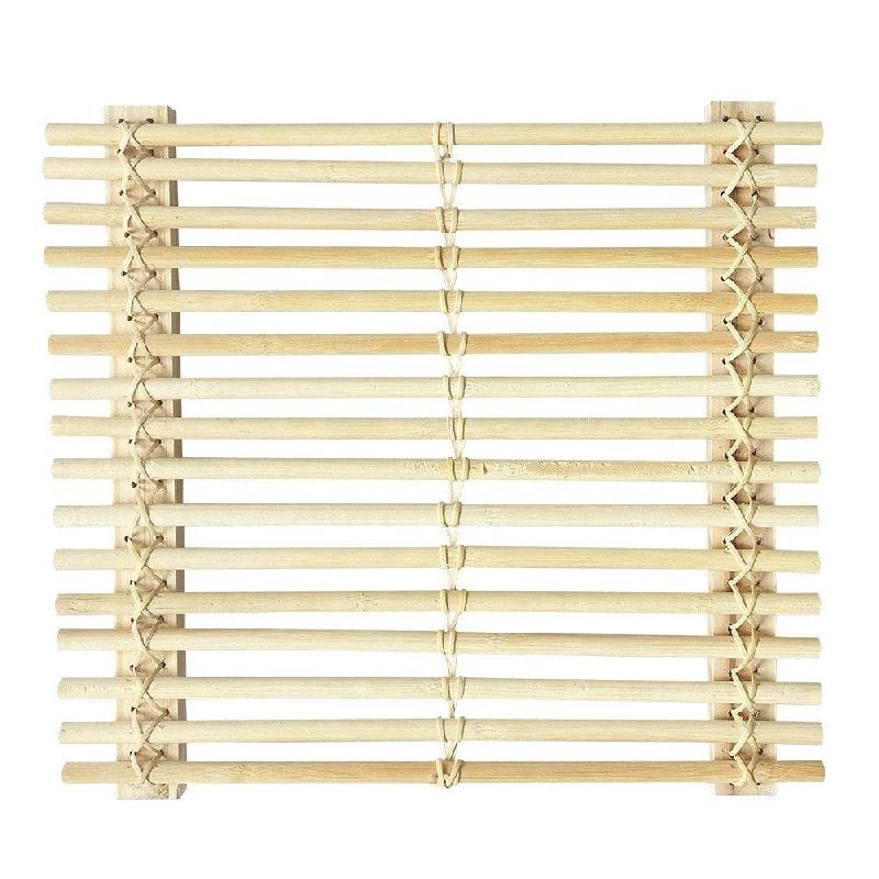Grille de présentation en bambou naturel 35,4x32,5cm par 10_0