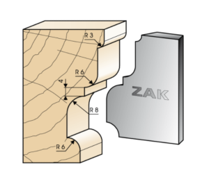 JEU DE 2 FERS ZAK531039 HAUTEUR 50MM