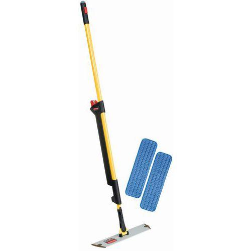 KIT DE NETTOYAGE PULSE AVEC 2 FRANGES - RUBBERMAID