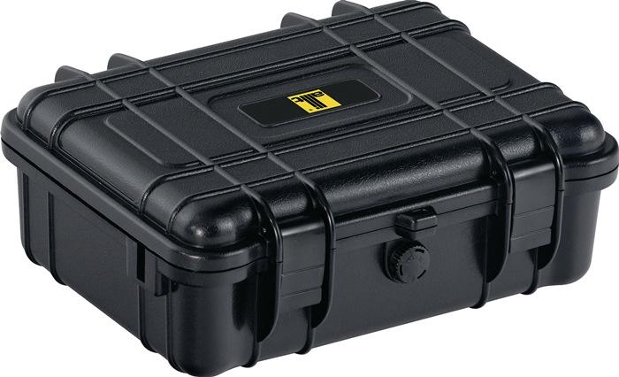 Mallette en plastique DinoPlus - ABS noir 2,1L avec sangle d'épaule - 180x225x85 mm - IP67 - ALLIT_0