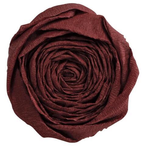 LOT DE 2 - PAPIER CRÉPON, PAQUET DE 10 FEUILLES PLIÉES 60% AU FORMAT 2,50X0,50M - CHOCOLAT