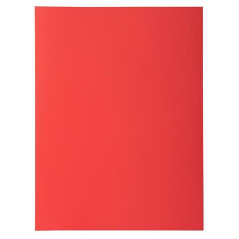 LOT DE 5 - PAQUET DE 50 CHEMISES 1 RABAT ROCK''S 210 - 24 X 32 CM - ROUGE