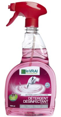Lvp detergent desinfectant sanitaires pret a l'emploi ph : 2,5 / 3 (4521) flacon de 750ml_0
