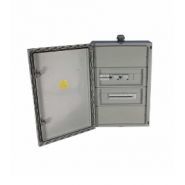 Mcpatc0075 - Armoire électrique de chantier H2MC - Coffret polyester 3 départs - Porte opaque_0