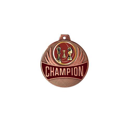 MÉDAILLE ÉCHECS - CHAMPION - 50MM