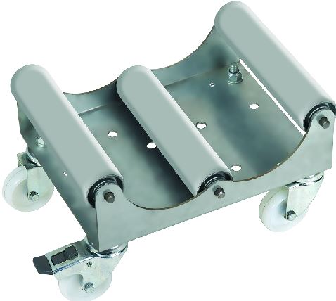 Mini dérouleuse de sols - Structure en acier anticorrosion - 100 kg max - Roues Ø60 mm_0
