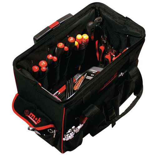 MOB 1 BOÎTE À OUTILS SUR ROULETTES TROLLEY BAG DÉPANNAGE 67 PIÈCES