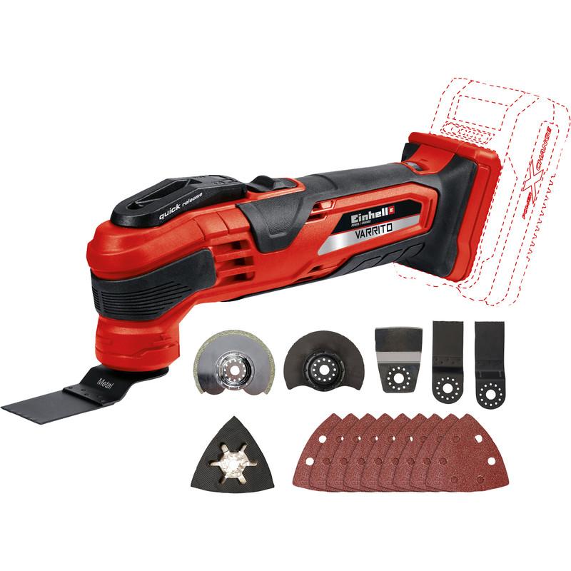 OUTIL MULTIFONCTION SANS FIL EINHELL TE-MG 18 LI (MACHINE SEULE) 18V LI-ION