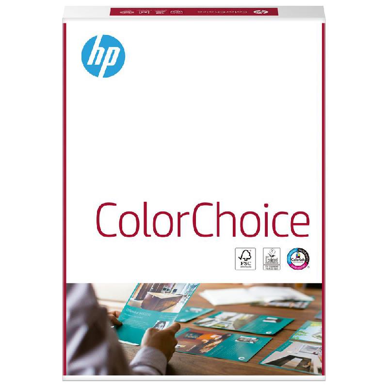 PAPIER A4 BLANC 160G HP COLORCHOICE - RAMETTE DE 250 FEUILLES