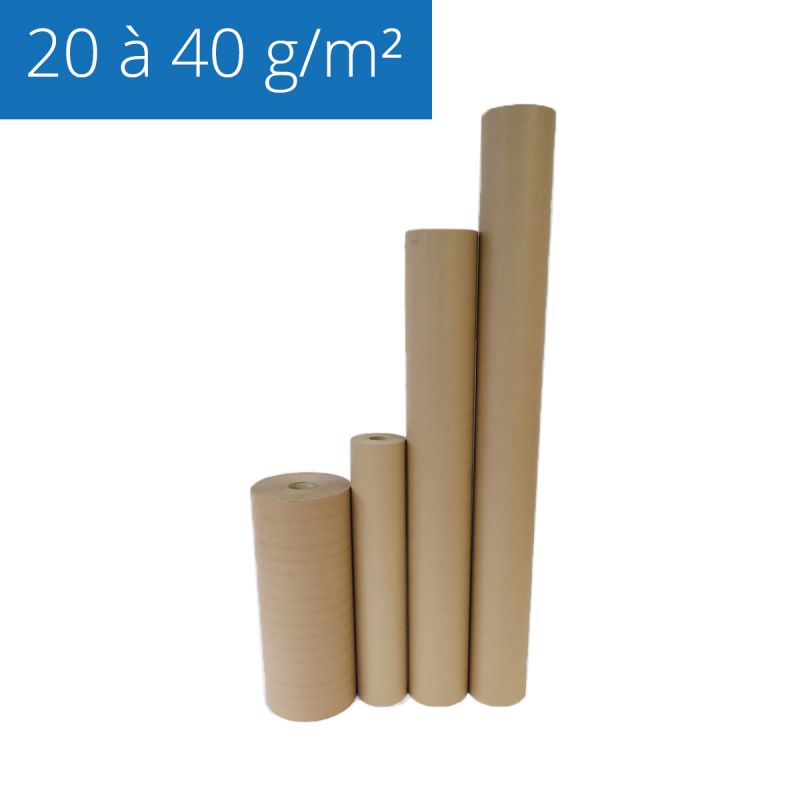 Papier kraft en rouleau - valoralp - 20 à 40 g/m² en rouleaux_0