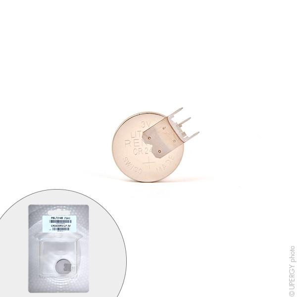Pile bouton lithium CR2430RV-LF Renata 3V - 285mAh - blister pour manipulation et stockage optimaux_0