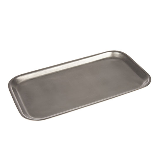 PLATEAU DE SERVICE CAFÉ GOURMAND RECTANGULAIRE ACIER INOXYDABLE 28 X 16,3 CM - PLATEAU DE SERVICE - COSY & TRENDY