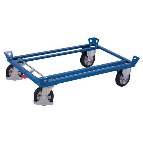 PLATEAU ROULANT POUR PALETTE 1200 X 800 MM - CAPACITÉ 1200 KG - VARIOFIT
