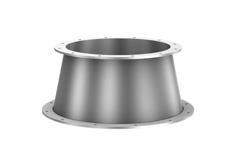 Réductions avec bord tombé de 6mm - DN < 350 mm, DN 630 à 710 mm, DN 1400 et 1600 mm_0