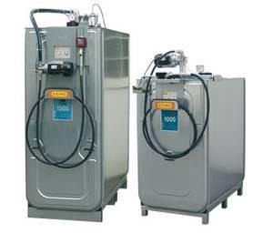 Station ECO pour huiles neuves - 750L - Longueur 1080mm, Largeur 770mm, Hauteur 1700mm_0