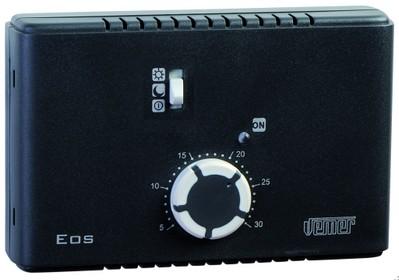 Thermostat électronique semi-encastré EOS DN Grigio VE167300 - 230 V AC - Régulation jour/nuit/off_0