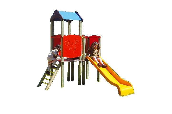 TOUR TOBOGGAN CAROLINE BIG 2/8 ANS - MANUTAN COLLECTIVITÉS