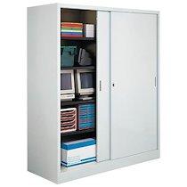 Armoire Jumbo portes coulissantes gris_0