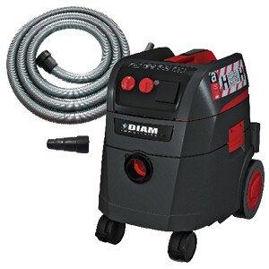 Aspirateur industriel ASPHA-E12 DIAM INDUSTRIES - 1200W 230V - Eau et poussières avec filtre HEPA_0
