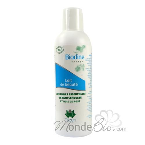 BIODINE - LAIT DE BEAUTÉ AROMATIQUE PAMPLEMOUSSE ET BOIS DE ROSE 200ML