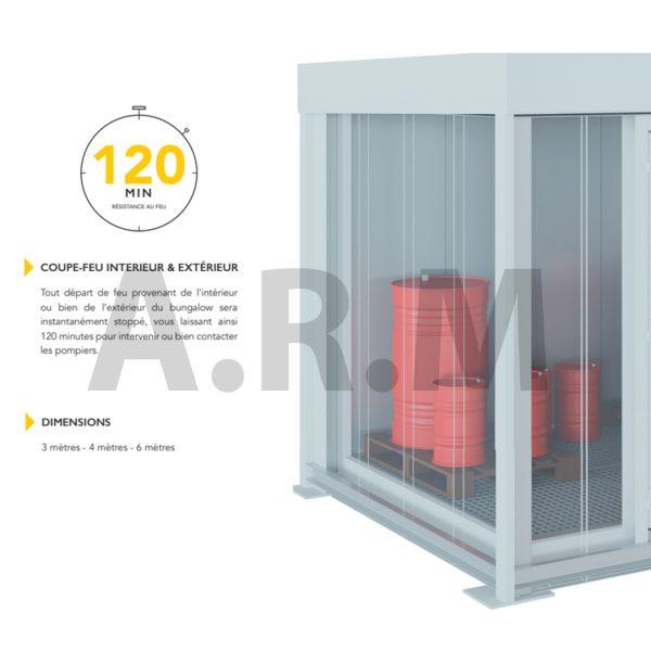 Bungalow coupe-feu certifié 120 min_0