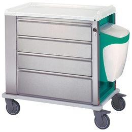 Chariot biomédical persocar inox pc4_0