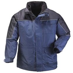 Coverguard - Parka chaude 4 en 1 bleu marine noir RIPSTOP Bleu Marine / Noir Taille XL - XL bleu 3435245508153_0