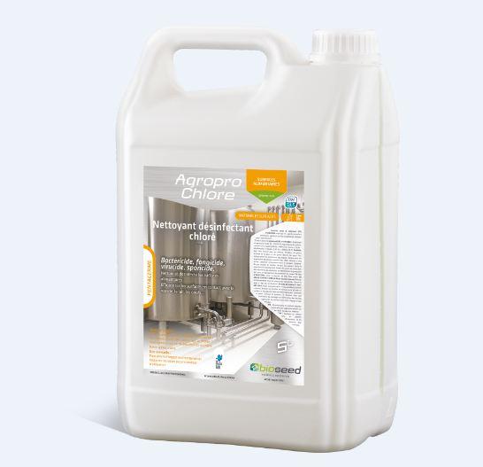 Agropro chlore desinfectant javel agroalimentaire   non parfume 5l - a013_0