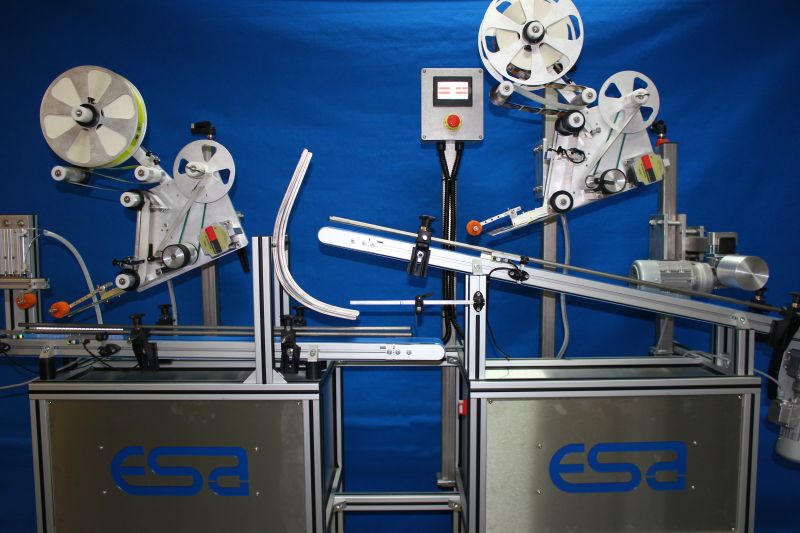 Étiqueteuse automatique dessus/dessous - ESA - Cadence jusqu’à 1500/1800 produits/heure - Étiquetage précis et répétable_0